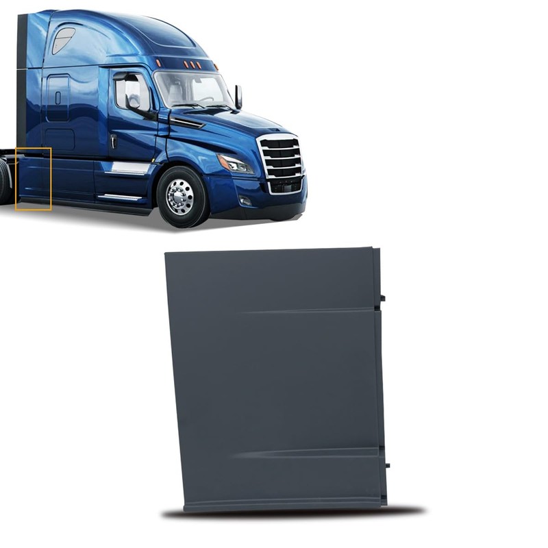Black Right Side Rear Fairing Panel Fit for 2018+ Freightliner