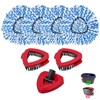 Mop Heads Replacements for O-Cedar RinseClean 2-Tank Spin Mop, Mop