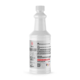 Hydrogen Peroxide 3% Technical Grade - 1 Quart – for Industrial Cleaning, Oxidation, Stain Removal, and Chemical Processing