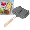Double Sided Frying Pan Fast Heat Conduction Evenly Heated Detachable