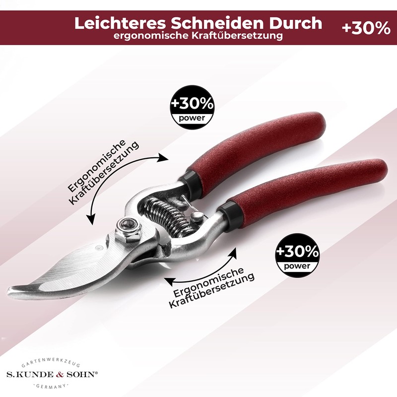 S. Kunde & Sohn Germany The lightest forged secateurs SKS6