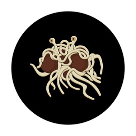 Geek Sticker Flying Spaghetti Monster Pack of 10 Stickers