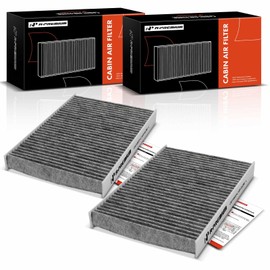 A-Premium 2-PC Cabin Air Filter with Activated Carbon Compatible with Toyota Tacoma 2024-2025, Tundra 2022-2025, Sequoia 2023-2025 & Lexus GX550 2024-2025, LS500 2018-2024, LS500h, LX600, TX550h+