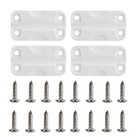 4PCS Cooler Replacement Plastic Hinges and Screws for Igloo 24012，New Igloo Cooler Plastic Replacement Hinges + Stainless Steel Screws
