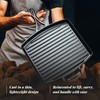 Lodge Blacklock 12 Inch Triple Seasoned Cast Iron Grill Pan