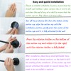 DGYB Suction Cup Towel Bar for Bathroom 17 Inch Set