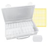 XINGSUI 1 Set Rectangular Plastic Boxes,Photo Storage Box,Clear Plastic Organizer