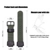 16 mm g shock replacement strap compatible with Casio DW5600E