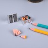 4 Pcs Magnesium Mini Pencil Sharpener, 2-Hole, Hand Held Pencil