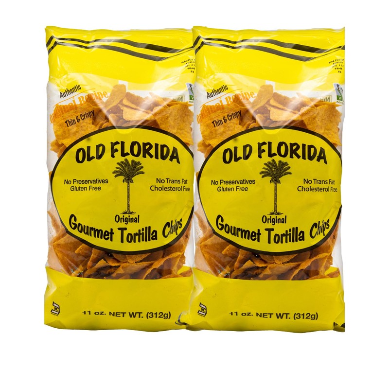 Old Florida Gourmet Original Tortilla Chips, 11 OZ - Pack