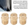 10PCS Directional Slot Nozzle Brass Cooling Misting Rustproof Heat Resistant