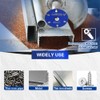 SHDIATOOL Diamond Cut-off Wheel 30/40/50MM, M14 Flange, 1MM Thickness, with