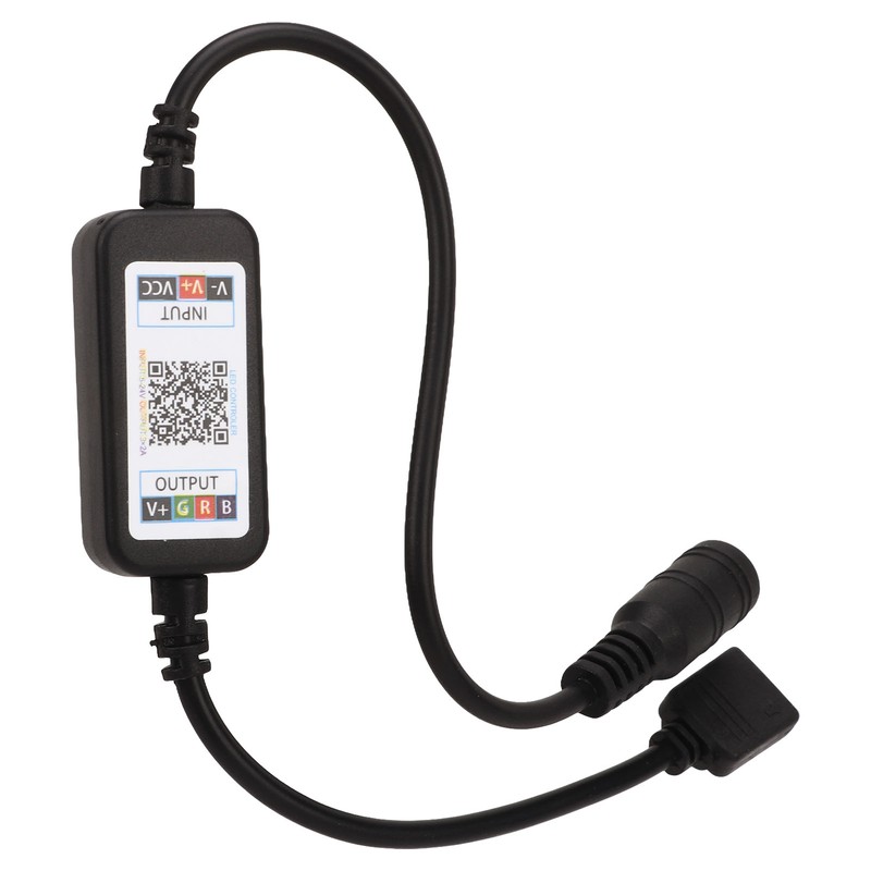 2 Pcs Mini LED Controller Bluetooth RGB Music Controller USB