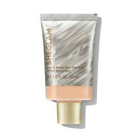 SHEGLAM Dew & Done Skin Tint with SPF20 Light-medium Coverage Foundation Evens Skin Tone-Fair