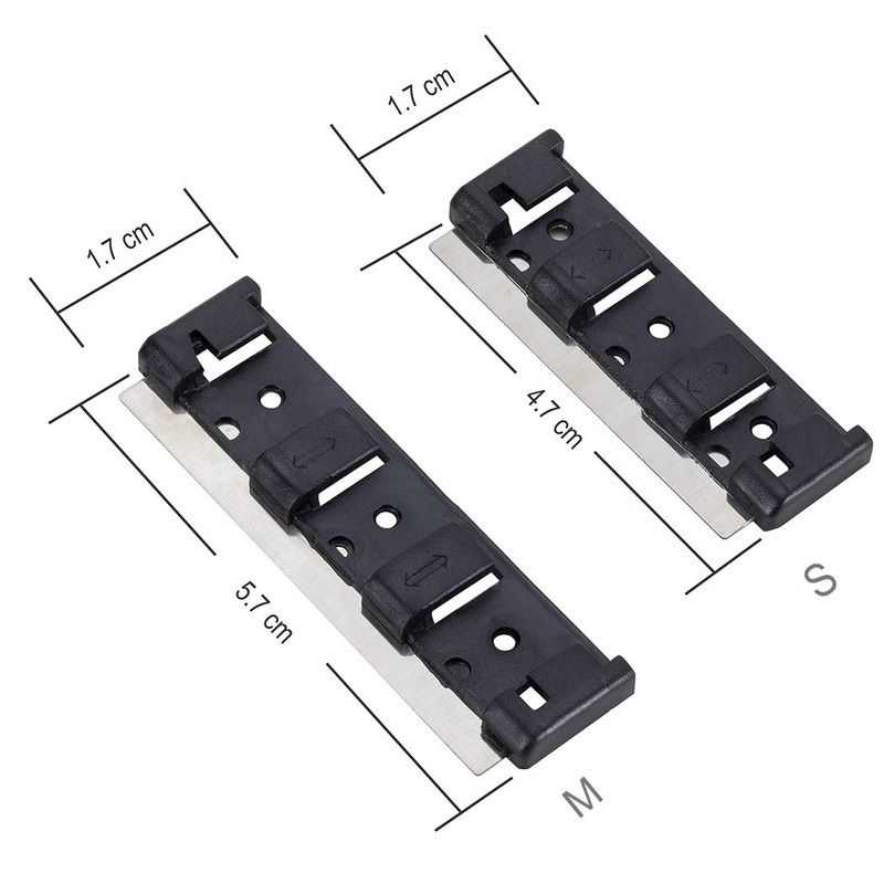 hygger Stainless Steel Replacement Magnetic Scraper Blades Razor for HG-815