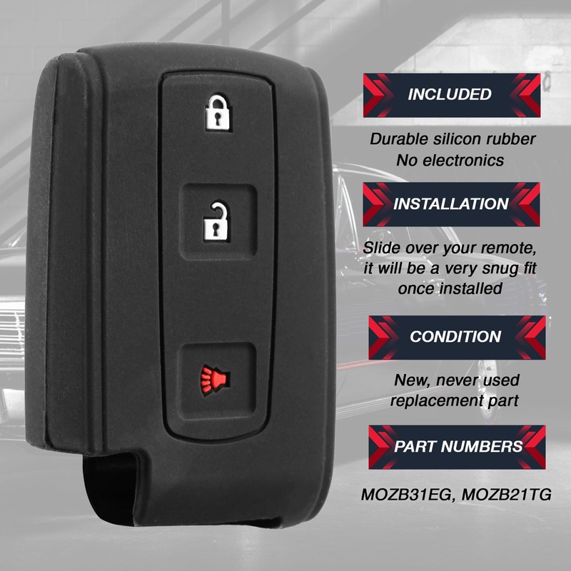 fits 2004-2009 Toyota Prius Key Fob Remote Case Cover Skin