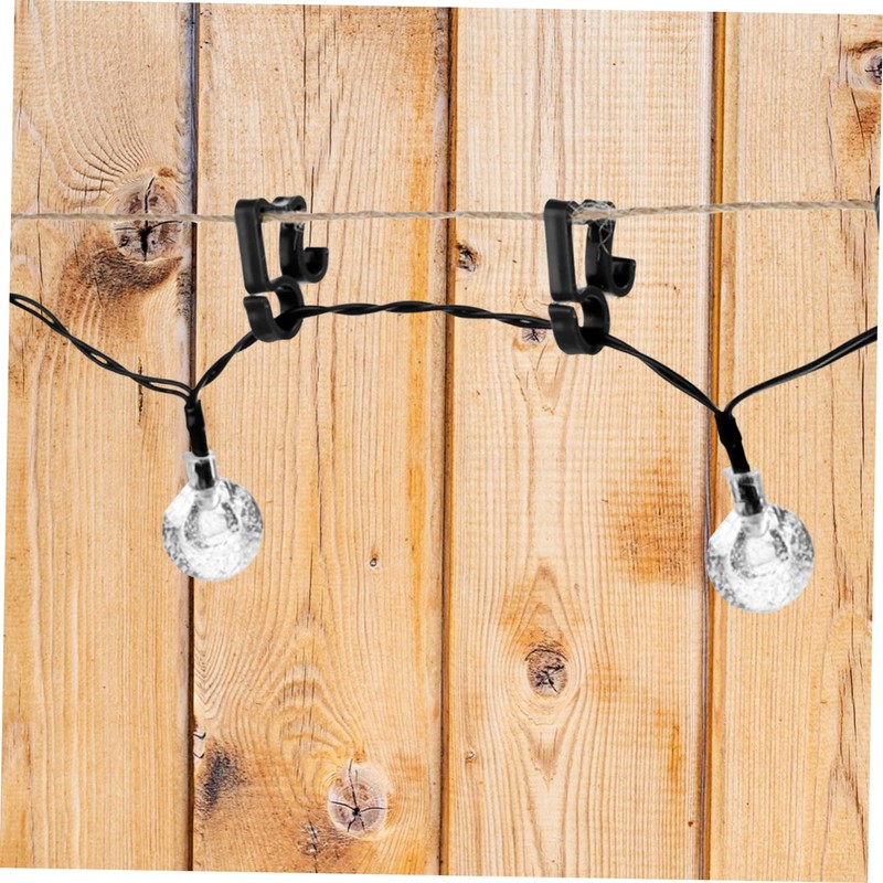 Sosoport Enhance Festive Spirit 40pcs Garden Light Clip Set Outdoor