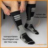 sockenkauf24, 2 Pair Men’s Ski Knee Socks Breathable Ski Socks