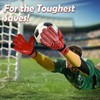Sportout Goalie Gloves, Goalkeeper Gloves with Finger Protection, Soccer Gloves,