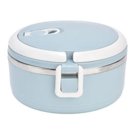Acouto Thermal Lunch Box 304 Stainless Steel Lunch Box Roundproof Thermal Insulation Bento Box For School Office 304 Stainless Steel Bento Box Lunch Box