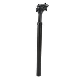 Tissting 400mm/15.7 in Bike Seat Post Aluminum Alloy Bike Suspension Seatpost with Ruler 27.2mm Diameter CNC Integrated Molding for Mountain Bike Agent Bike Road Bike