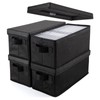 UENTIP CD Storage Boxes - Pack of 4 CD Case