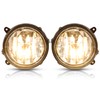 Kojem Fog Lights Lamps Pair w/Bulbs Compatible with 2002-2003 Subaru