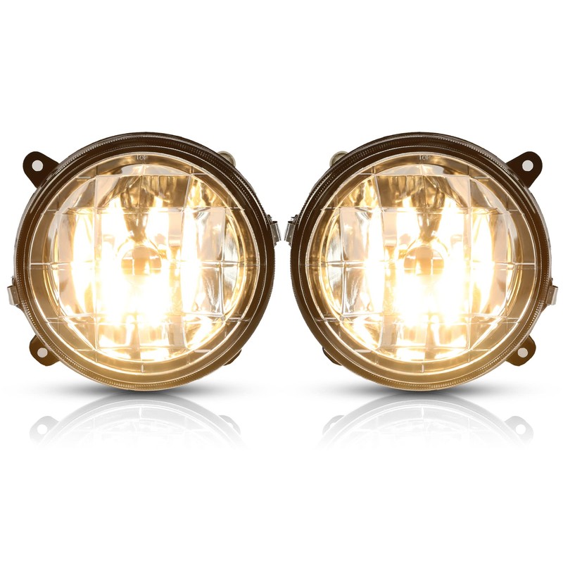 Kojem Fog Lights Lamps Pair w/Bulbs Compatible with 2002-2003 Subaru