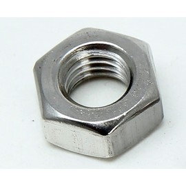 PD® Nuts M8 with Left Thread (DIN 934 / ISO 4032) | High Quality A2 V2A Stainless Steel Hex Nuts | Hex Nut Stainless Steel Nut for Screws, Threaded Bolts & Threaded Rods | Pack of 12