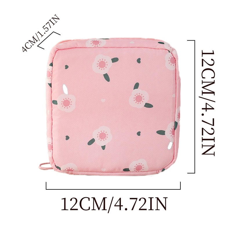 Generic Travel Sanitary Napkin Pouch,Teen Girls Waterproof Sanitary Napkins Storage