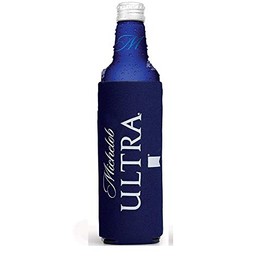 Michelob Ultra 16oz Aluminum Slim Bottle Coolie Cooler Can Huggie