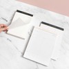 Day Designer Premium Planning Pad with 3-Column Lined Notes, Charcoal
