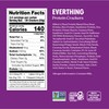 Milton's Protein Crackers, Everything - 10g of Plant-Based Protein Per