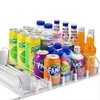 Convenient 3-row canned beverage 31CM automatic arrangement dispenser Single color/1 piece 5ea