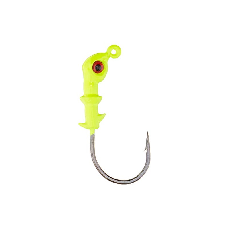 DOA 85424 Cal Jighead, Chartreuse