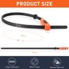 CXWCX Cable Lock with Combination Code, 3-Digit Steel Bicycle Lock