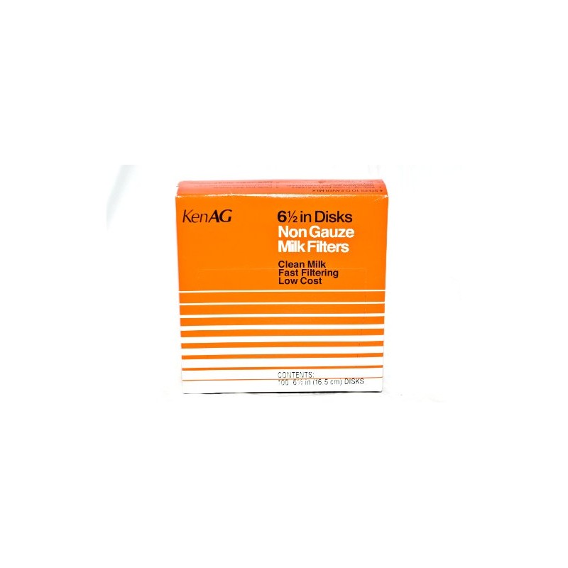 6-1/2" Milk Filter Disks Non-gauze 100pk, D110 (10)