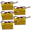 GSUIVEER 3.6V 900mAh Ni-Cd Exit Sign Emergency Light Battery Pack