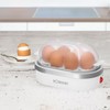 Egg Cooker for 6 Eggs with 400 Watt Removable Egg