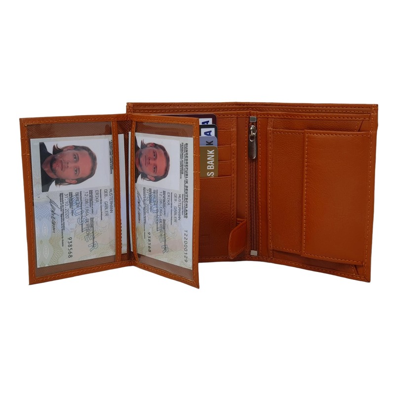 Soft Genuine Leather Wallets for Men | RFID Blocking Card