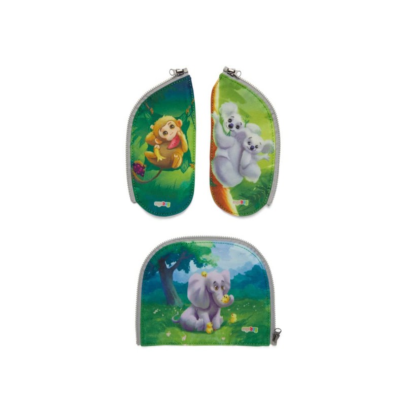 ergobag Zippies school bag accessories, set of 3 pieces, for