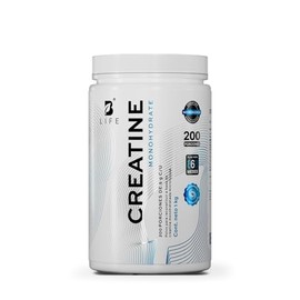 B Life Creatina Monohidratada 1 kg en polvo | 200 Servicios | 5 g por porción | Alta Pureza y Mayor Absorción | Creatine Monohydrate.