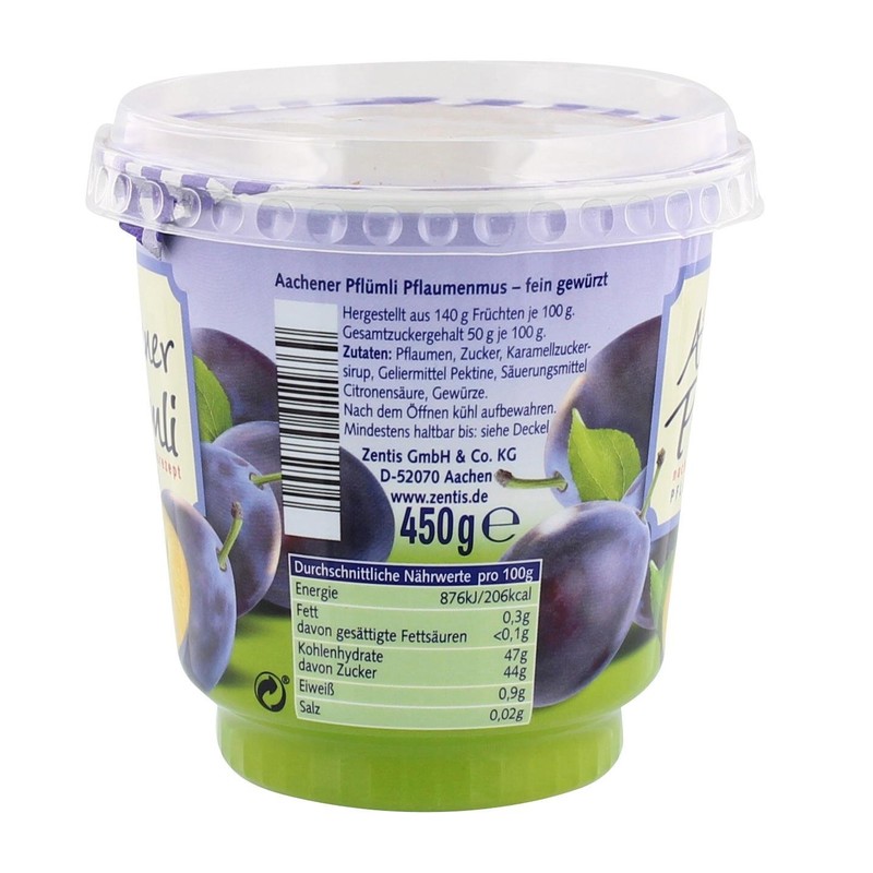 Zentis Aachener Pflumli Pflaumenmus ( 350 g )