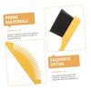 SAFIGLE 4Pcs Dual Tip Eyebrow Brushes Eyelash Combs Professional Grooming
