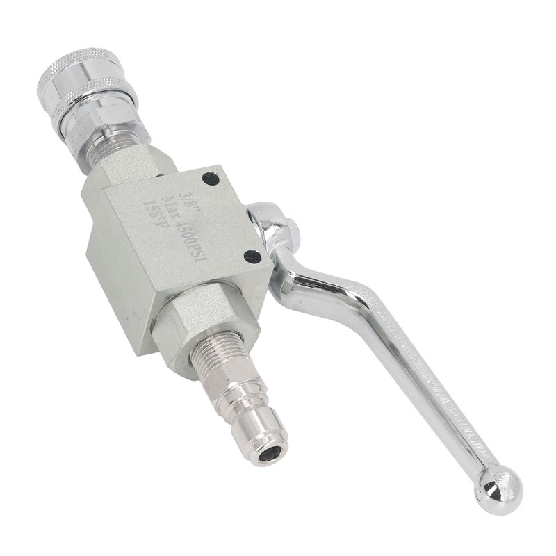 High Pressure Washer Ball Valve Kit 3/8 Male Plug Female
