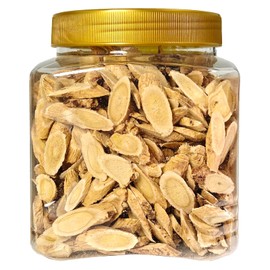 Premium Astragalus Root Tea Slices, Huangqi (黄芪茶) – 14.11oz (400g) – Pure & Natural, No Additives, Cut & Sifted for Immune Support & Energy