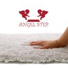 Hashizume Shoten Bathroom Foot Towel Mat, Light Gray, Approx. 13.8