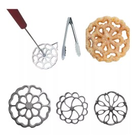 Genéricos varios Moldes Para Buñuelos De Viento Paquete D 3 Piezas Diferentes