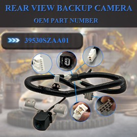 MOHANO Car Rear View Backup Camera HD Fit for 2012-2015 Honda Pilot, Park Assist Backup Camera Trajectory Replace OE# 39530SZAA01