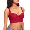 FallSweet Push Up Bras for Women Corset Top Bustier Padded